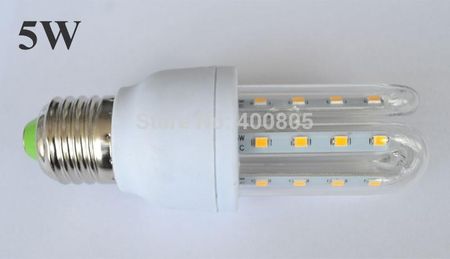 Żarówka diodowa E27 CORN LED 5W biała zimna (ok 6000k)