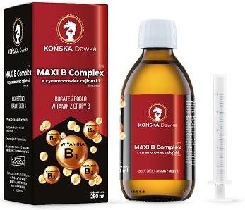 Końska dawka Maxi B complex+ cynamonowiec cejloński 250 ml