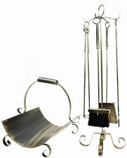 Zdjęcie Dixie Store Zestaw Kosz Na Drewno 294 Akcesoria 766 Złoty (1938) - Brzostek