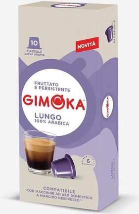 Gimoka Kawa W Kapsułkach Kompatybilna Z Nespresso Lungo 10szt.