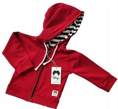 Bluza XS bordowa z paskami