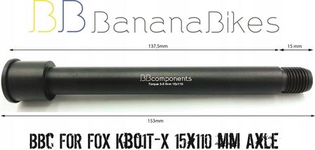 Bb Components Oś Do Amortyzatora Fox 36 / 38 Kboltx
