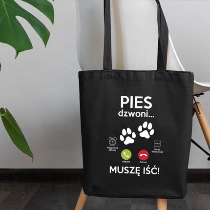 Pies dzwoni, muszę iść - torba na prezent - zdjęcie 4