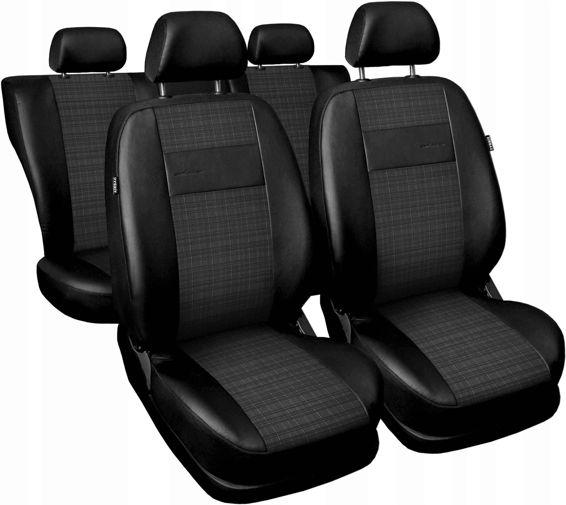Coprisedili Anteriori Per VW Passat B4-B8 (1993-2019) - Universali, Con Cucitura Airbag, 2 Pezzi