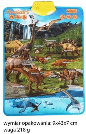 Lena Norimpex Mata Dinozaury Dźwięki I Zagadki 6946