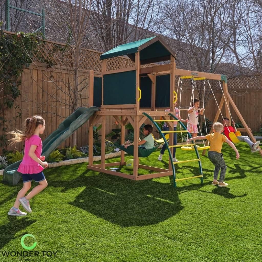 Kidkraft Drewniany Plac Zabaw Hideway Haven WtF29450E Ceny i opinie