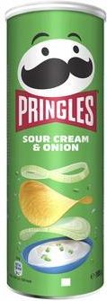 Pringles 12X165G Chipsy Cream & Onion - zdjęcie 1 Pringles 12X165G Chipsy Cream & Onion
