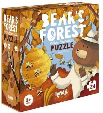 Londji Puzzle Z Grą Obserwacyjną Bear'S Forest