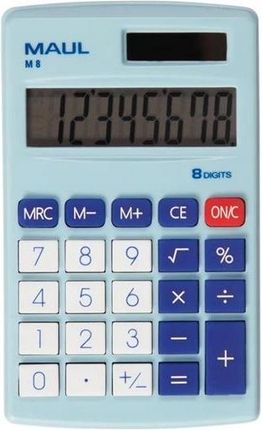 Maul Kalkulator Kieszonkowy 8 Pozycyjny M8 J. Nieb (7261034ML)