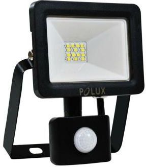 Naświetlacz Cob Z Czujnikiem Ruchu Ip65 Czarny Aluminium Led Polux