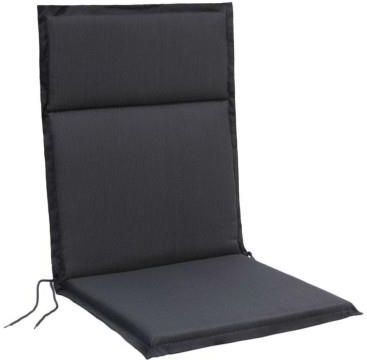 Poduszka Na Fotel/Krzesło 47X107X4cm Cino Antracytowa