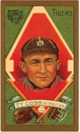 Vintage Journal Early Baseball Card, Ty Cobb (Paperback)