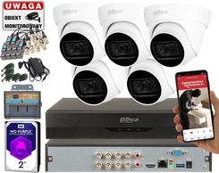 DAHUA MONITORING DOMU JEDNORODZINNEGO HAC-HDW1800TL-A-0280B 8MPX WIZSENSE MIKROFON