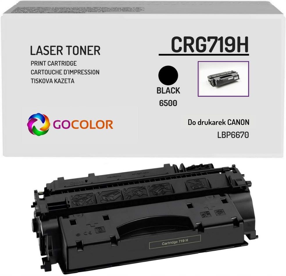 GOCOLOR TONER DO CANON CRG719H LBP252DW LBP253DW LBP6670DN - Opinie i ...