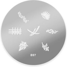 VANITY BLASZKA DO STEMPLI ZE WZORKAMI B NR 97N
