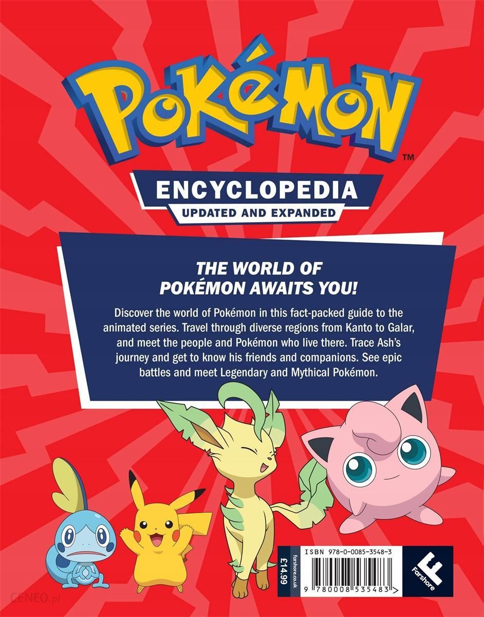 Pokemon Encyclopedia Updated and Expanded 2022 Literatura