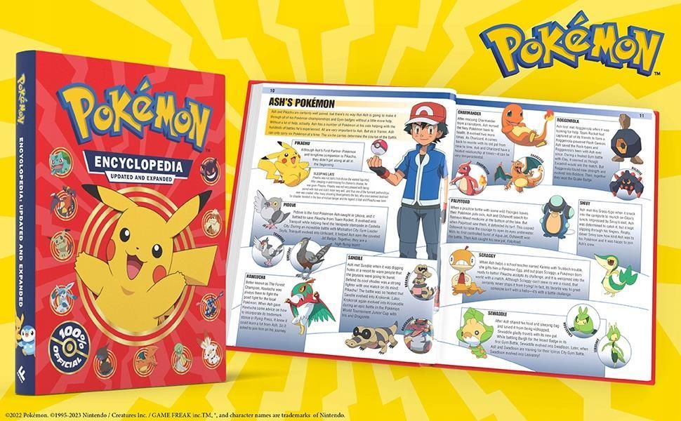 Pokemon Encyclopedia Updated and Expanded 2022 - Literatura obcojęzyczna -  Ceny i opinie 