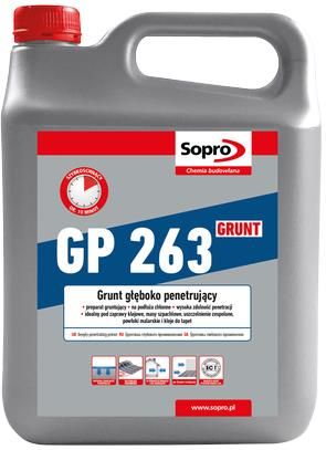 Sopro GP 263 Grunt głęboko penetrujący 4 kg - zdjęcie 1 Sopro GP 263 Grunt głęboko penetrujący 4 kg