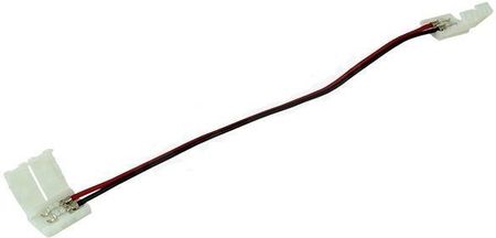 Złączka do taśmy x2 LED 8mm zatrzaskowa z kablem 14cm