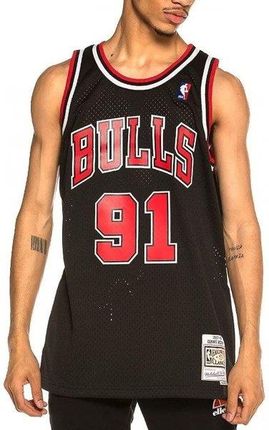 Mitchell &amp; Ness koszulka męska Chicago Bulls NBA Swingman Alternate Jersey Bills 97 Dennis Rodman SMJYGS18152-CBUBLCK97DRD