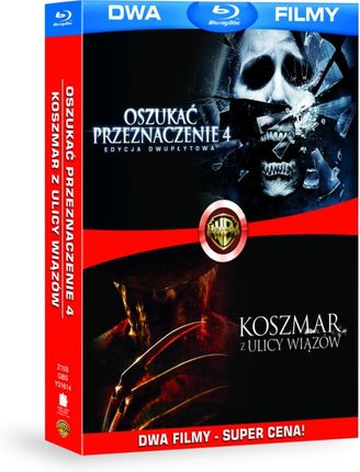 Koszmar z ulicy Wiązów + Oszukać przeznaczenie 4 (Nightmare on Elm Street / Final destination 4) (Blu-ray)