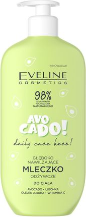 Eveline Cosmetics Daily Care Hero Głęboko Nawilżające Mleczko Odżywcze Do Ciała Avocado 350 ml