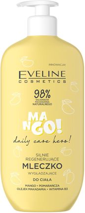 Eveline Cosmetics Daily Care Hero Silnie Regenerujące Mleczko Wygładzające Do Ciała Mango 350 ml