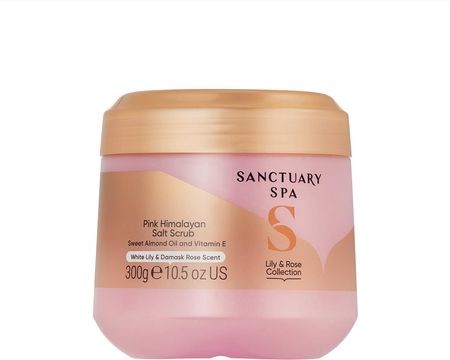 Sanctuary Spa Lily&Rose Peeling Solny Do Ciała 300ml