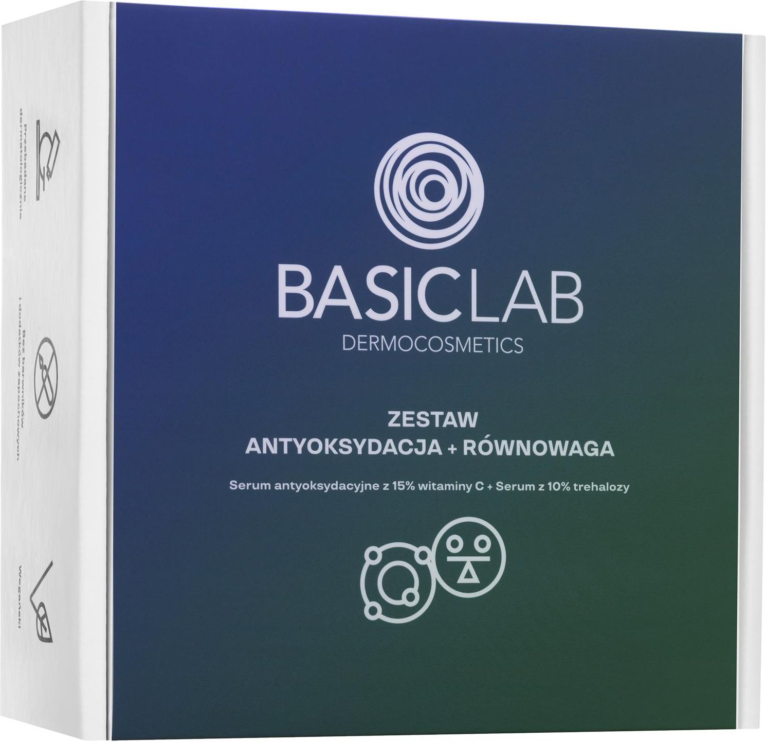 Zestaw dla kobiety Basiclab Zestaw Serum Regenerujące Strukturę Skóry