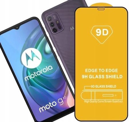 Szkło Full Glue Cały Ekran Do Motorola G10 / G30