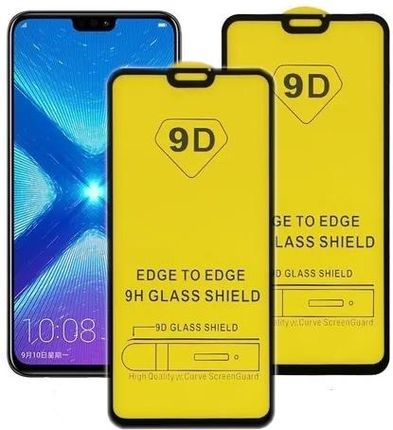 2X Szkło Do Xiaomi Mi 8 Lite Cały Ekran Pełne 9D