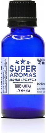 Super Aromas Aromat Truskawka Czereśnia 30ml
