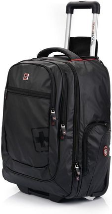 Plecak Na Laptopa 17" Z Kółkami Saxon 42L Sb1200 Swissbag Bagaż Podręczny Biznesowy