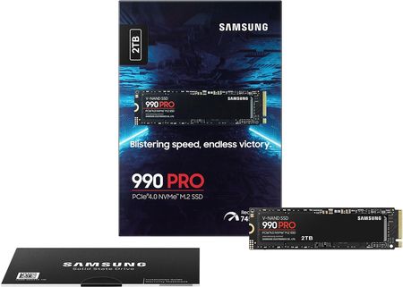 新品未使用　Samsung 990 PRO 2TB NVMe M.2 SSD Dysk SSD Samsung 990 PRO 2TB (MZ-V9P2T0BW) - Opinie i ceny