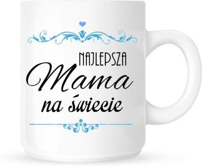 Time For Fashion Kubek Najlepsza Mama Na Świecie Niebieskie Ozdoby (0A6322153_20151127131805)