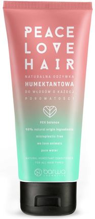 Barwa Peace Love Hair Naturalna Odżywka Humektantowa Do Włosów O Każdej Porowatości 180 ml