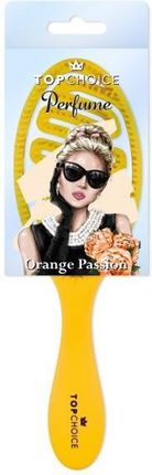 Top Choice Perfume Szczotka do włosów Orange Passion - okrągła (64517)