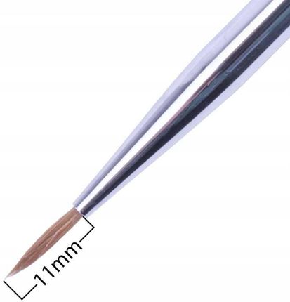 Molly Lac Pędzelek Do Zdobień Czarny Nr 2 - 11 mm - zdjęcie 2