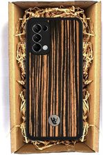 Woodencase Fajne Etui Fornir Corvina Na Oppo Reno 5 Pro 5G