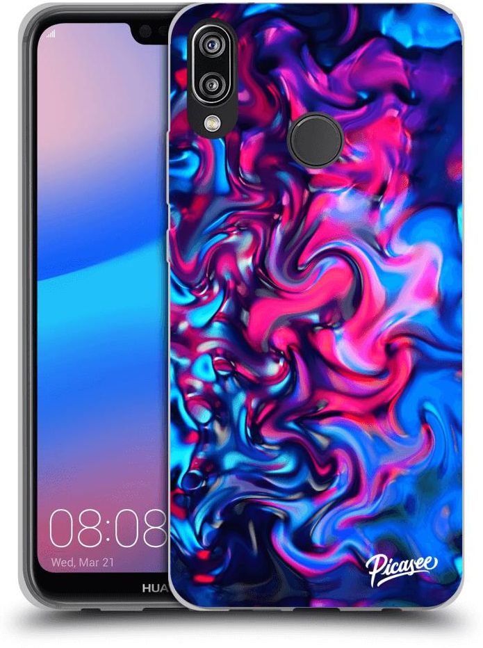 Picasee Silikonowe Przeźroczyste Etui Na Huawei P20 Lite Redlight