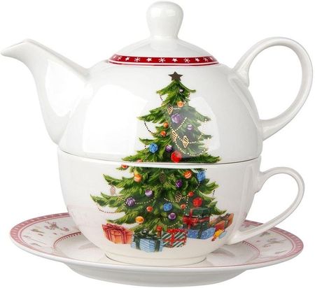Altom Zestaw Tea For One Świąteczna Choinka W Opasce