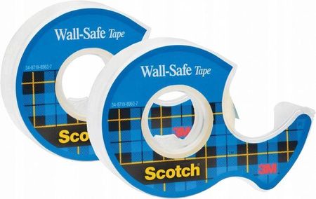 Taśma Klejąca Scotch Wall-Safe 19Mmx16.5M X 2