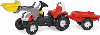 Rolly Toys Traktor Kid Steyr Z Przyczepą I Łyżką 23936