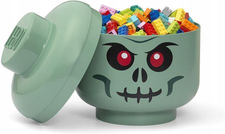 Lego Pojemnik Duża Głowa Zombie Halloween