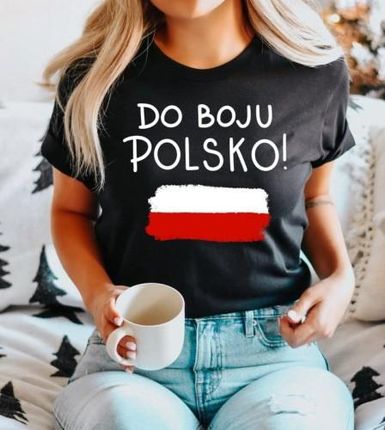 KOSZULKA kibicki polskiej reprezentacji - czarna