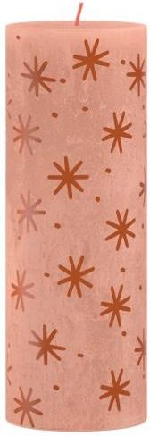 Bolsius Rustic Shine 190/68mm (4 Pcs.) Dark Red Au Meilleur Prix Sur