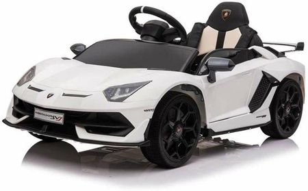Injusa Elektryczny Samochód Dla Dzieci Aventador Svj Biały 12 V