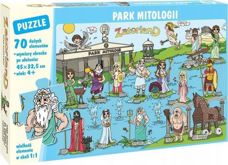 123Arts Puzzle 70El. Park Mitologii