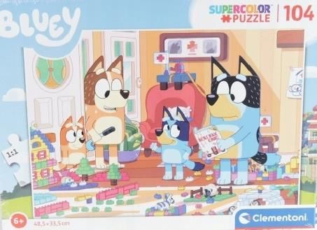 Clementoni Puzzle 104El. Bluey Iii - Ceny i opinie - Ceneo.pl