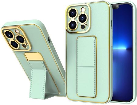 Hurtel New Kickstand Case etui do iPhone 13 Pro Max z podstawką zielony